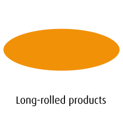 Icon for long-rolled products