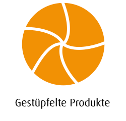 Icon für gestüpfelte Produkte