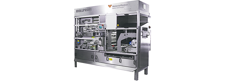 ROLLPROFI - Kompakte Schnittbrötchenanlage mit integriertem Trommelrundwirker ROLLPROFI