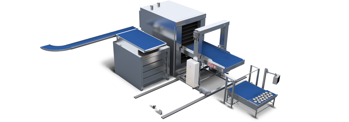 Industrielle Vakuumkühlung mit VACUSPEED® - für Deck-, Multi-Deck- und Tunnelöfen Industrielle Vakuumkühlung mit VACUSPEED®